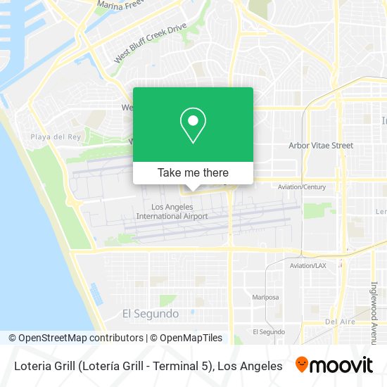 Loteria Grill (Lotería Grill - Terminal 5) map