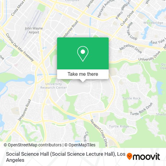 Mapa de Social Science Hall