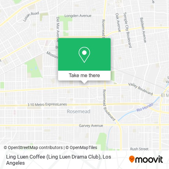 Mapa de Ling Luen Coffee (Ling Luen Drama Club)