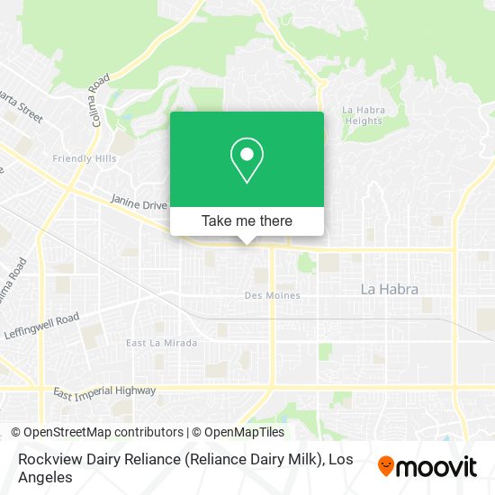 Rockview Dairy Reliance (Reliance Dairy Milk) map