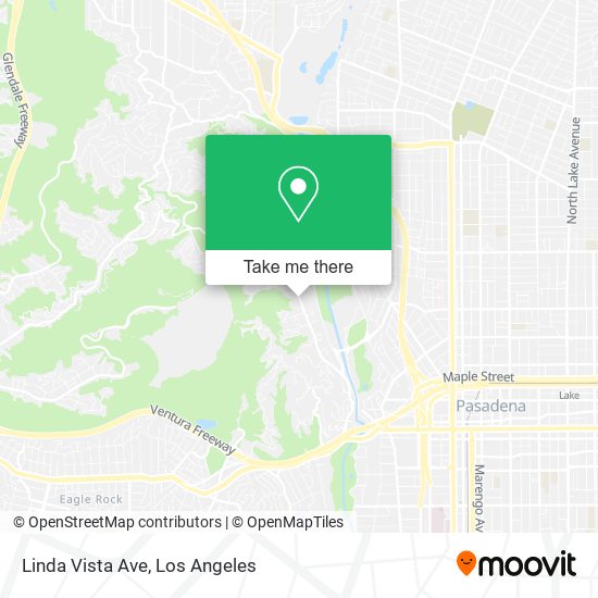 Mapa de Linda Vista Ave