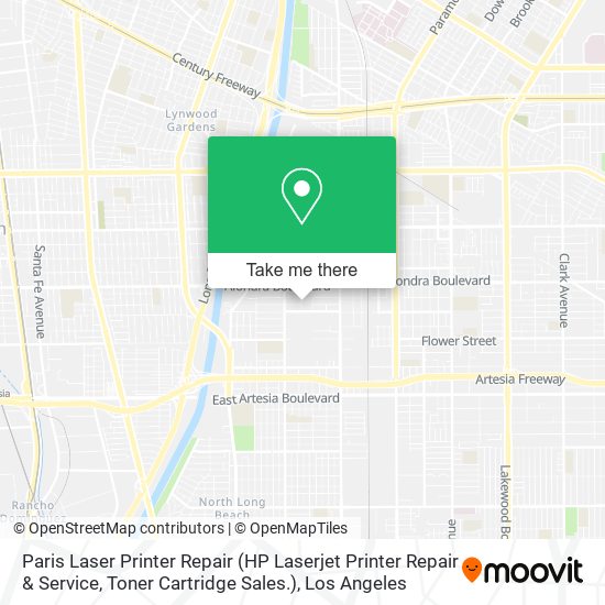 Mapa de Paris Laser Printer Repair (HP Laserjet Printer Repair & Service, Toner Cartridge Sales.)