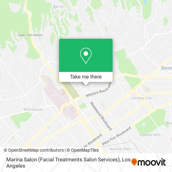Mapa de Marina Salon (Facial Treatments Salon Services)