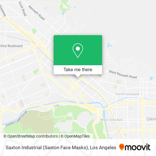Mapa de Saxton Industrial (Saxton Face Masks)