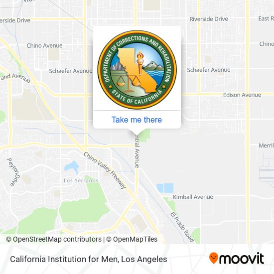 California Institution for Men map