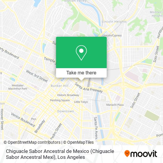 Chiguacle Sabor Ancestral de Mexico (Chiguacle Sabor Ancestral Mexi) map