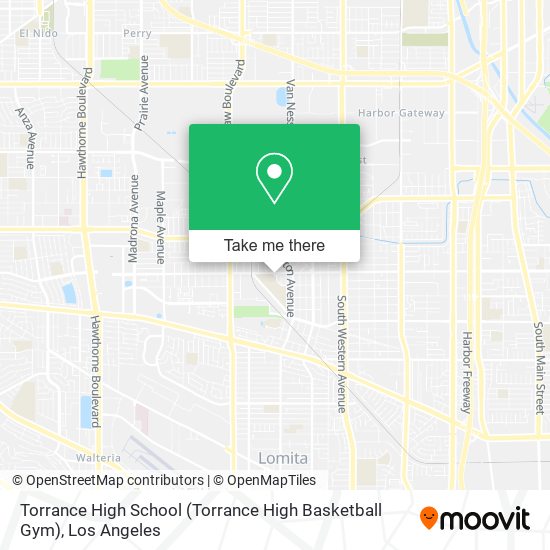 Mapa de Torrance High School (Torrance High Basketball Gym)