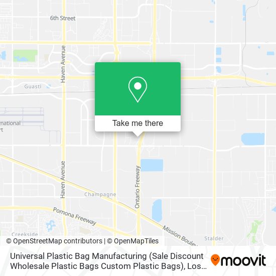 Mapa de Universal Plastic Bag Manufacturing (Sale Discount Wholesale Plastic Bags Custom Plastic Bags)