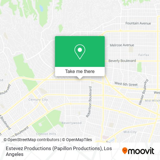 Estevez Productions (Papillon Productions) map