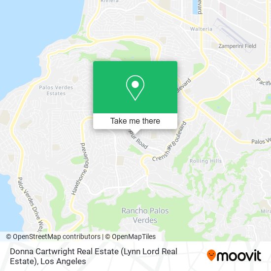 Mapa de Donna Cartwright Real Estate (Lynn Lord Real Estate)