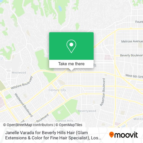 Janelle Varada for Beverly Hills Hair (Glam Extensions & Color for Fine Hair Specialist) map
