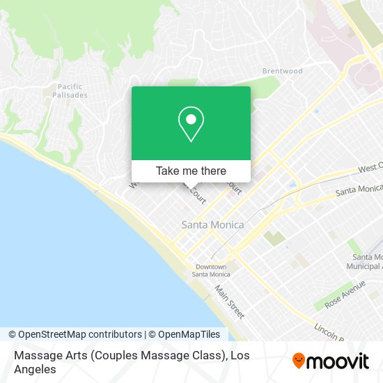 Mapa de Massage Arts (Couples Massage Class)