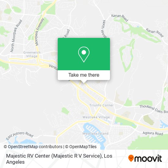 Mapa de Majestic RV Center (Majestic R V Service)