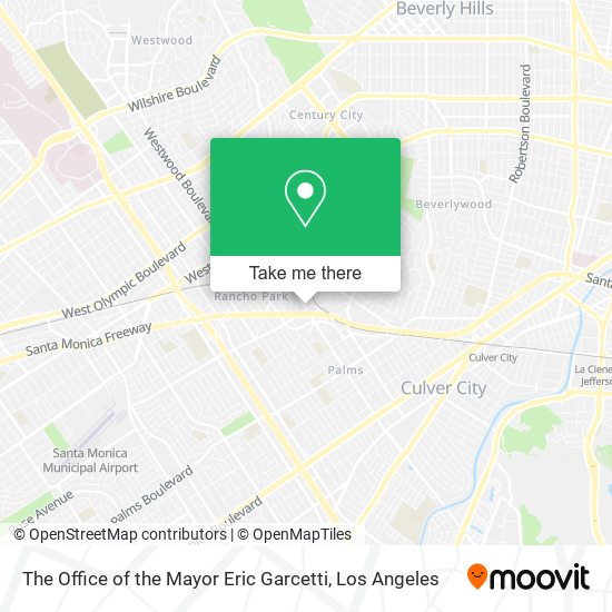 The Office of the Mayor Eric Garcetti map