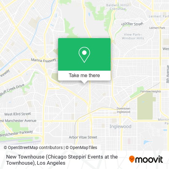 New Townhouse (Chicago Steppin' Events at the Townhouse) map
