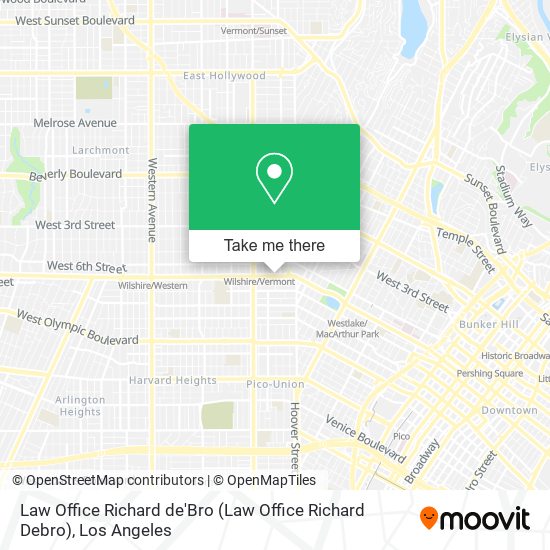 Law Office Richard de'Bro (Law Office Richard Debro) map