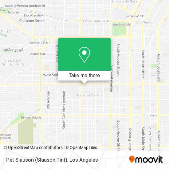 Mapa de Pet Slauson (Slauson Tint)