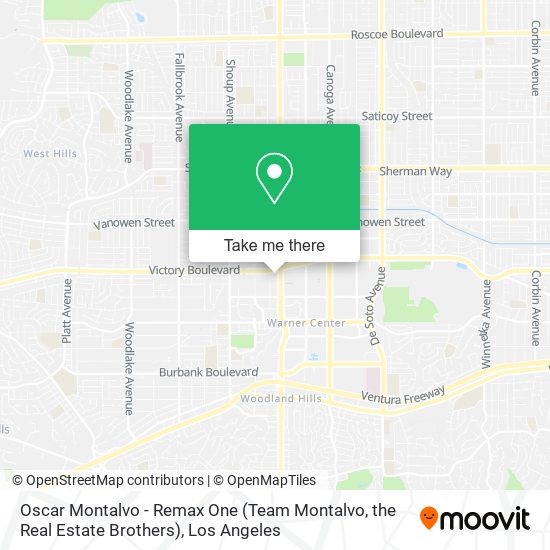 Mapa de Oscar Montalvo - Remax One (Team Montalvo, the Real Estate Brothers)