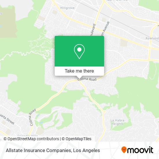 Mapa de Allstate Insurance Companies