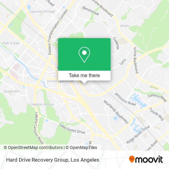 Hard Drive Recovery Group map