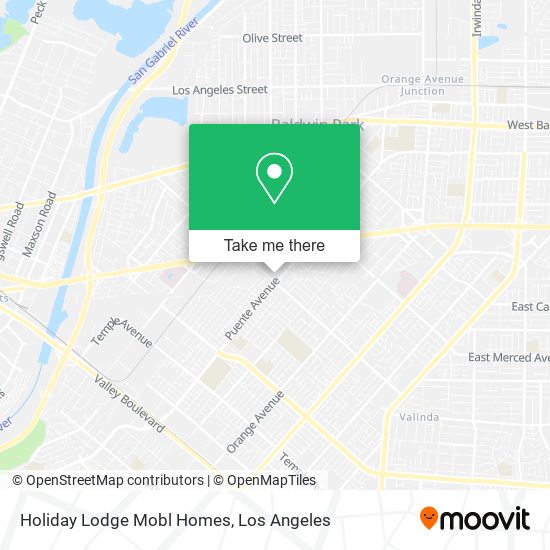 Holiday Lodge Mobl Homes map