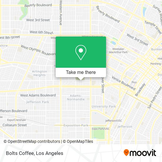 Bolts Coffee map