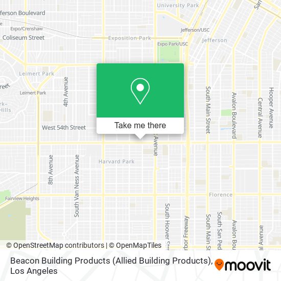 Beacon Building Products (Allied Building Products) map