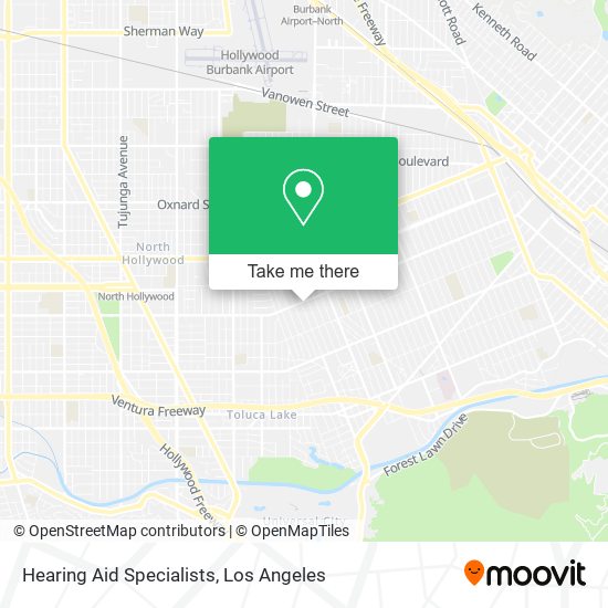 Hearing Aid Specialists map