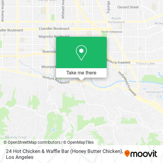 24 Hot Chicken & Waffle Bar (Honey Butter Chicken) map