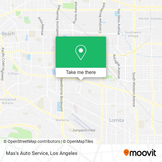 Mas's Auto Service map