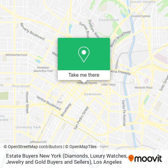 Estate Buyers New York (Diamonds, Luxury Watches, Jewelry and Gold Buyers and Sellers) map