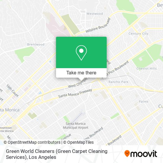 Mapa de Green World Cleaners (Green Carpet Cleaning Services)