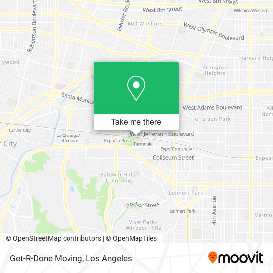 Get-R-Done Moving map