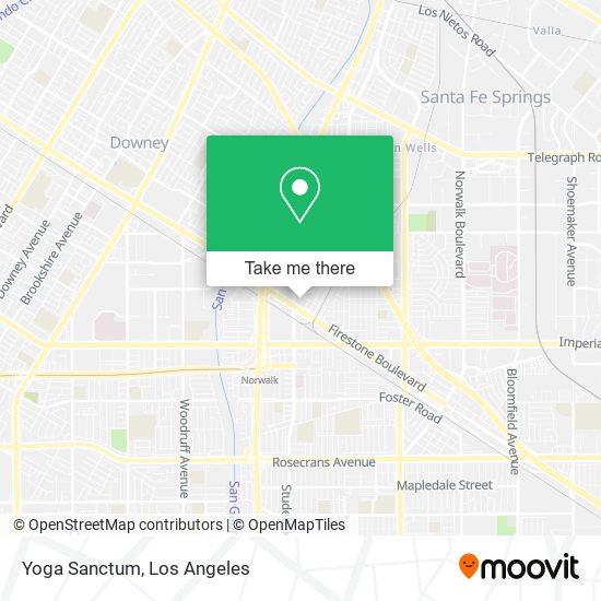 Yoga Sanctum map