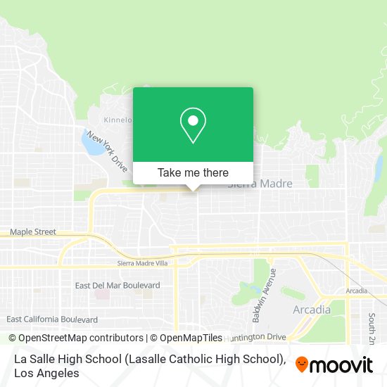 La Salle High School (Lasalle Catholic High School) map
