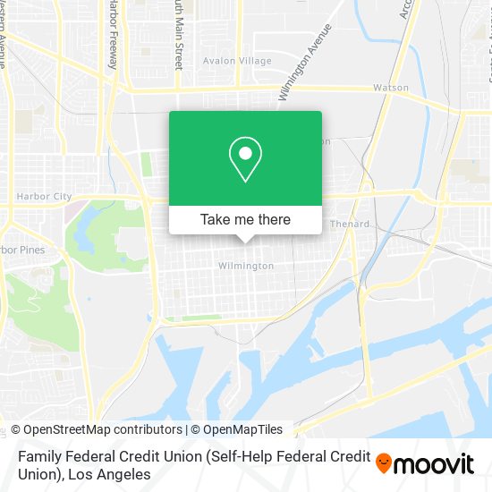 Mapa de Family Federal Credit Union (Self-Help Federal Credit Union)