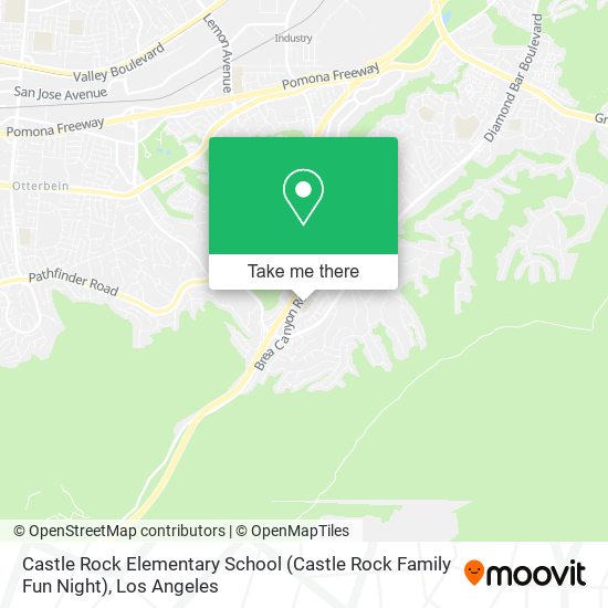 Castle Rock Elementary School (Castle Rock Family Fun Night) map