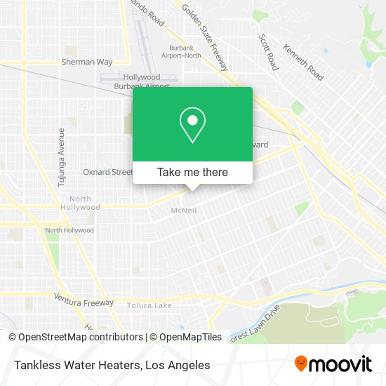 Tankless Water Heaters map