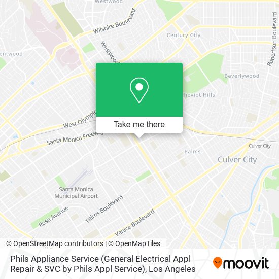 Mapa de Phils Appliance Service (General Electrical Appl Repair & SVC by Phils Appl Service)