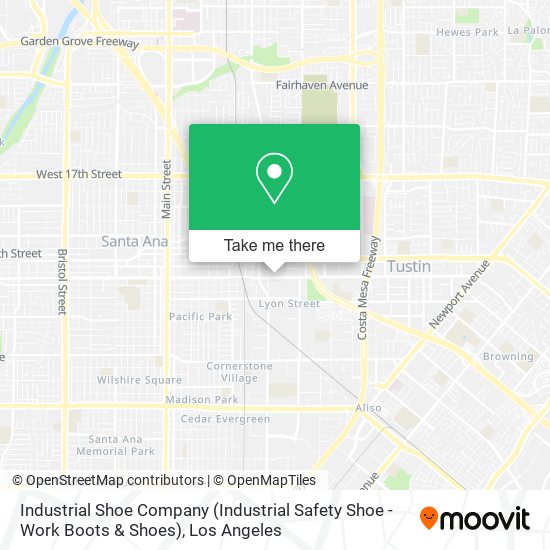 Mapa de Industrial Shoe Company (Industrial Safety Shoe - Work Boots & Shoes)