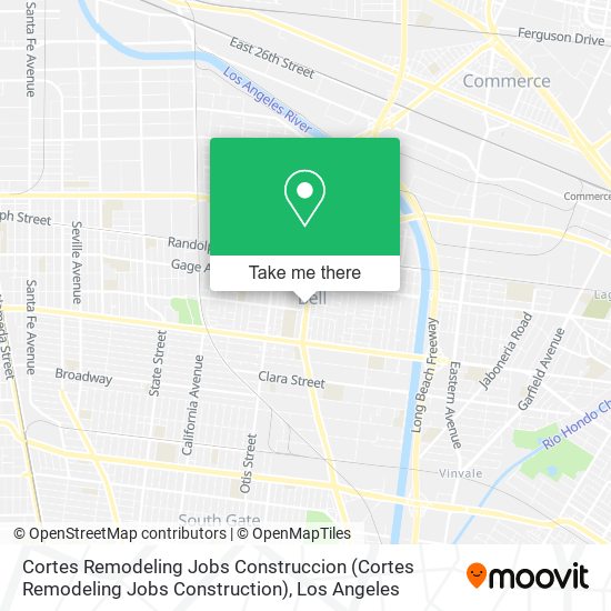 Mapa de Cortes Remodeling Jobs Construccion