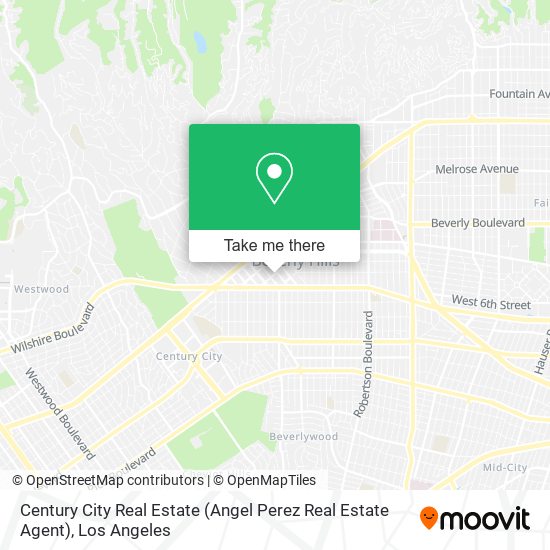 Century City Real Estate (Angel Perez Real Estate Agent) map