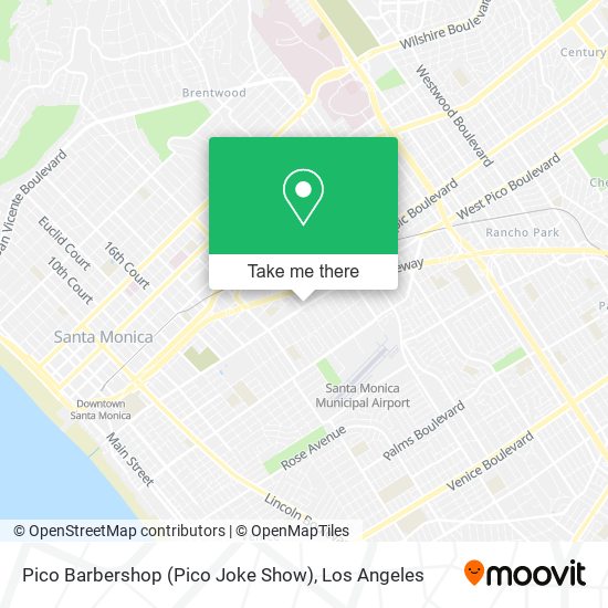 Mapa de Pico Barbershop (Pico Joke Show)