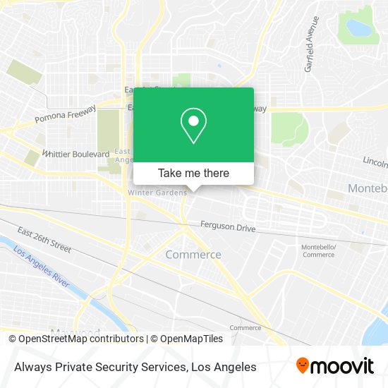Always Private Security Services map