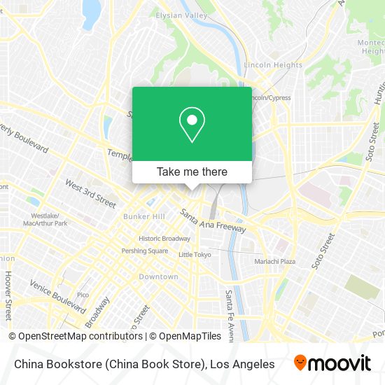 Mapa de China Bookstore (China Book Store)