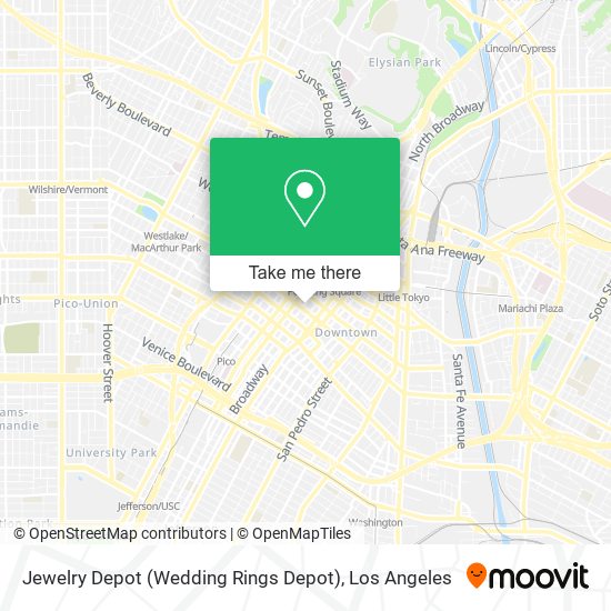 Mapa de Jewelry Depot (Wedding Rings Depot)