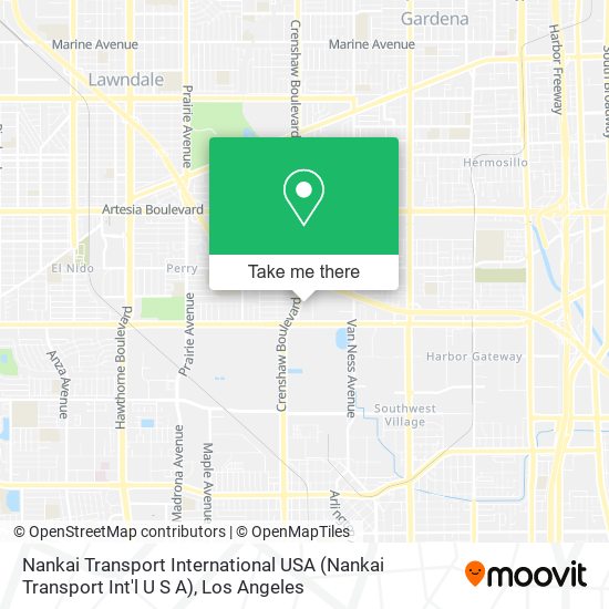 Nankai Transport International USA (Nankai Transport Int'l U S A) map