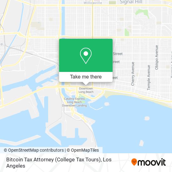 Bitcoin Tax Attorney (College Tax Tours) map