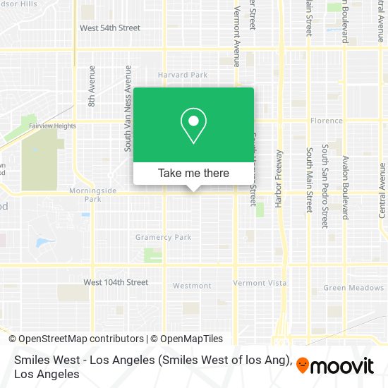 Mapa de Smiles West - Los Angeles (Smiles West of los Ang)