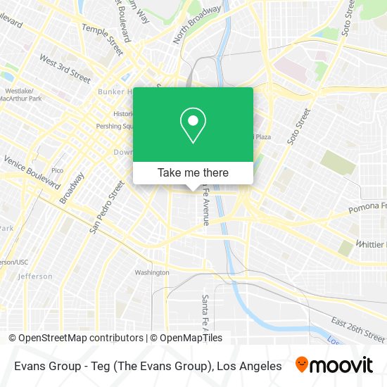 Mapa de Evans Group - Teg (The Evans Group)